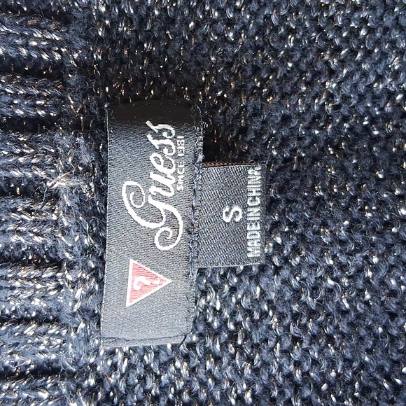 Guess Black Sweater Mini Dress Size S - Picture 14 of 15